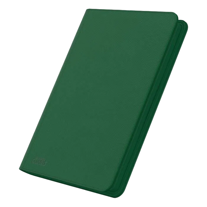 Ultimate Guard – Zipfolio 320 – 16‑Pocket XenoSkin - Grønn