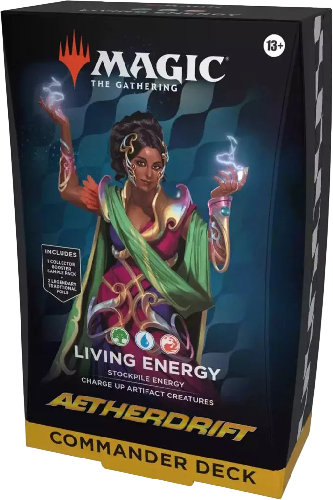 Aetherdrift Living Energy Commander Deck