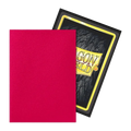 Dragon Shield - Standard Size Dual Matte Sleeves (100 Sleeves) Fury / Rød