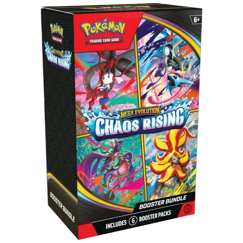 Pokemon - Mega Evolution 04: Chaos Rising Booster Bundle - English