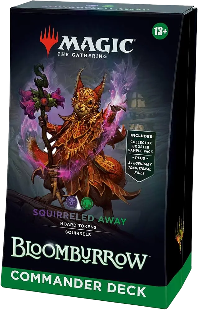Bloomburrow Squirreled Away Commander Deck