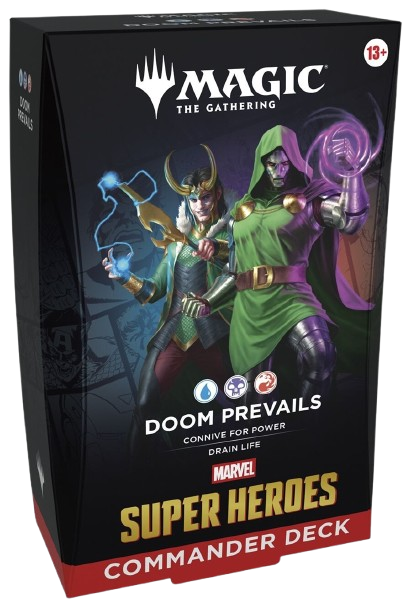 Marvel Super Heroes Doom Prevails Commander Deck