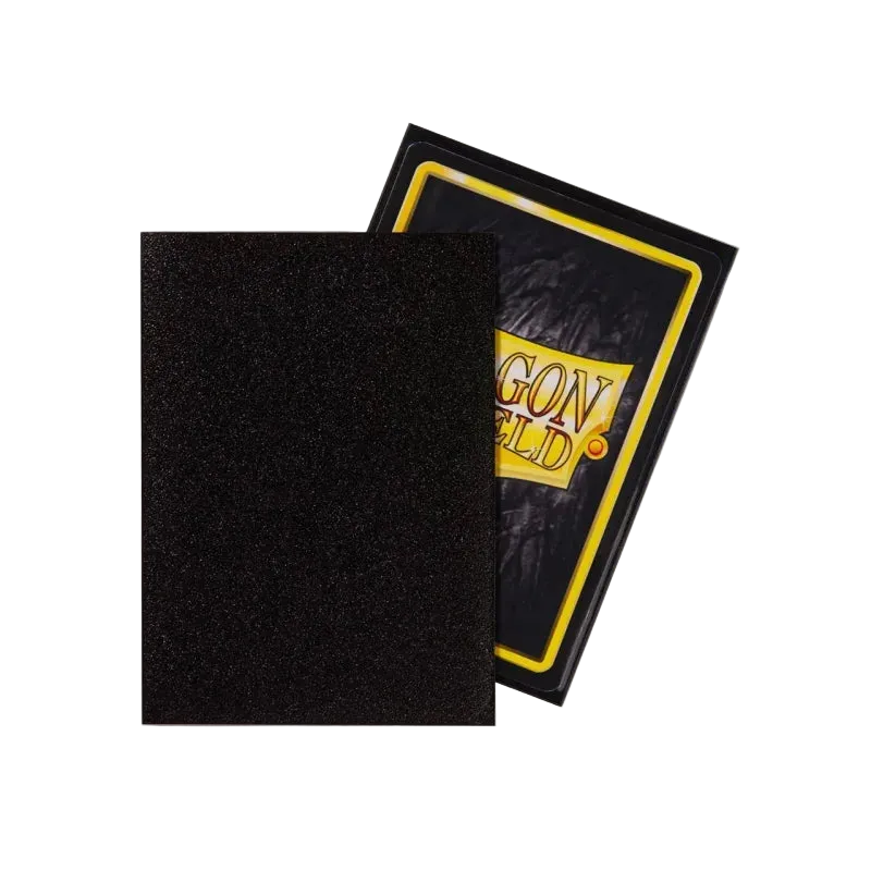 Dragon Shield - Standard Size Matte Sleeves (100 Sleeves) Jet / Sort