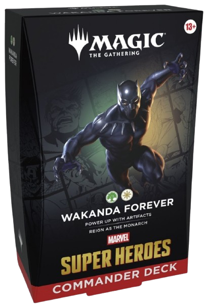 Marvel Super Heroes Wakanda Forever Commander Deck