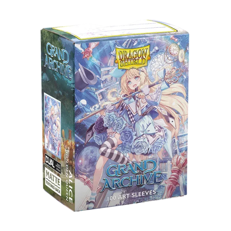 Dragon Shield - License Sleeves Standard Size - Alice, Golden Queen
