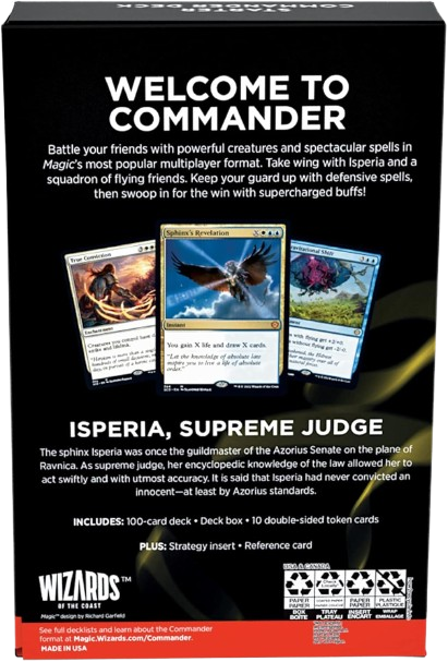 First Flight Starter Commander Deck