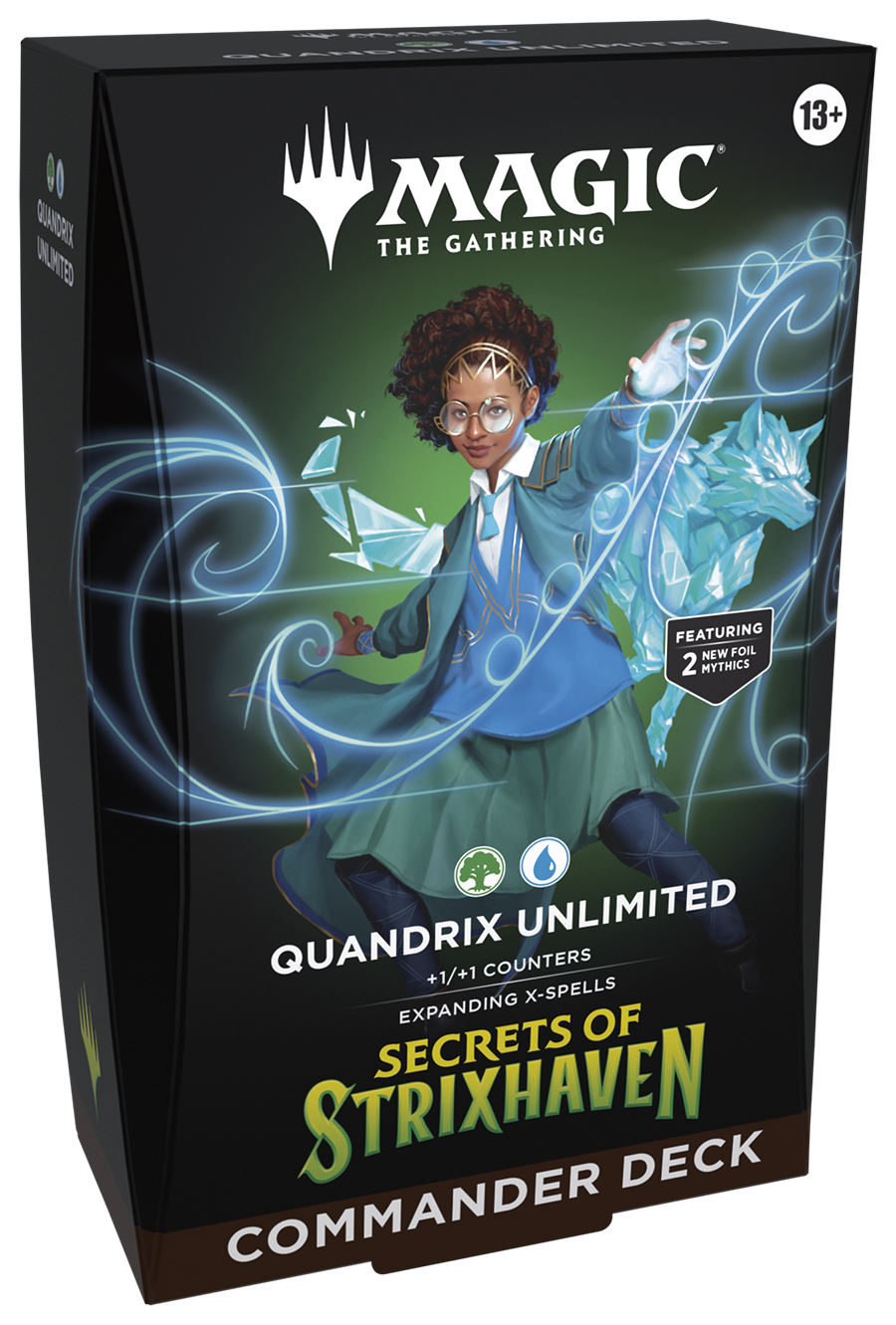Secrets of Strixhaven Quandrix Unlimited Commander Deck