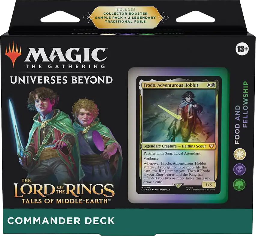 Lord of The Rings Food and Fellowship Commander Deck