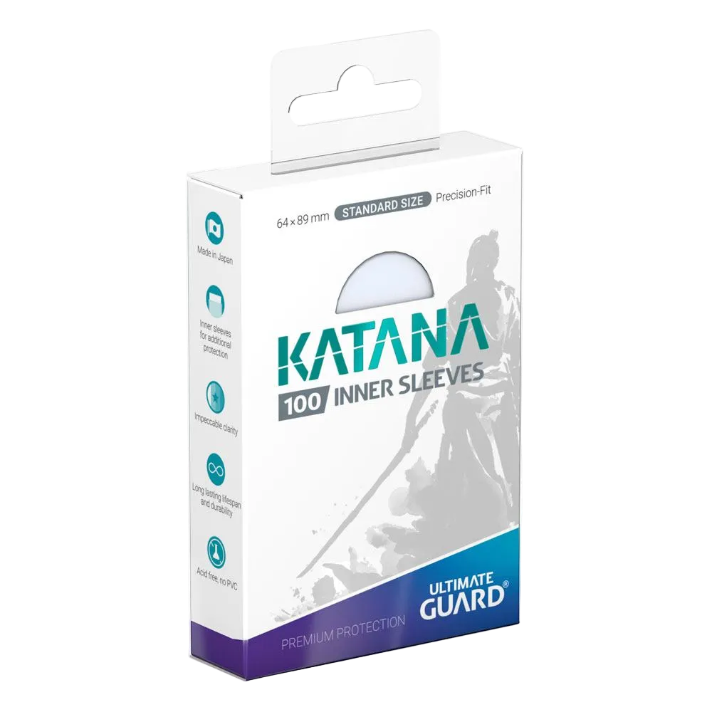 Ultimate Guard Katana Inner Sleeves
Standard Size (100)