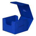 Ultimate Guard Sidewinder Deck Case Blue Monocolor XenoSkin Standard Size (133+) Deckboks - Blå