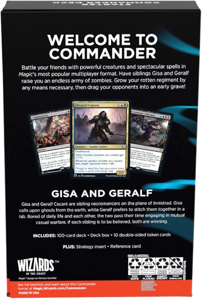 Grave Danger Starter Commander Deck