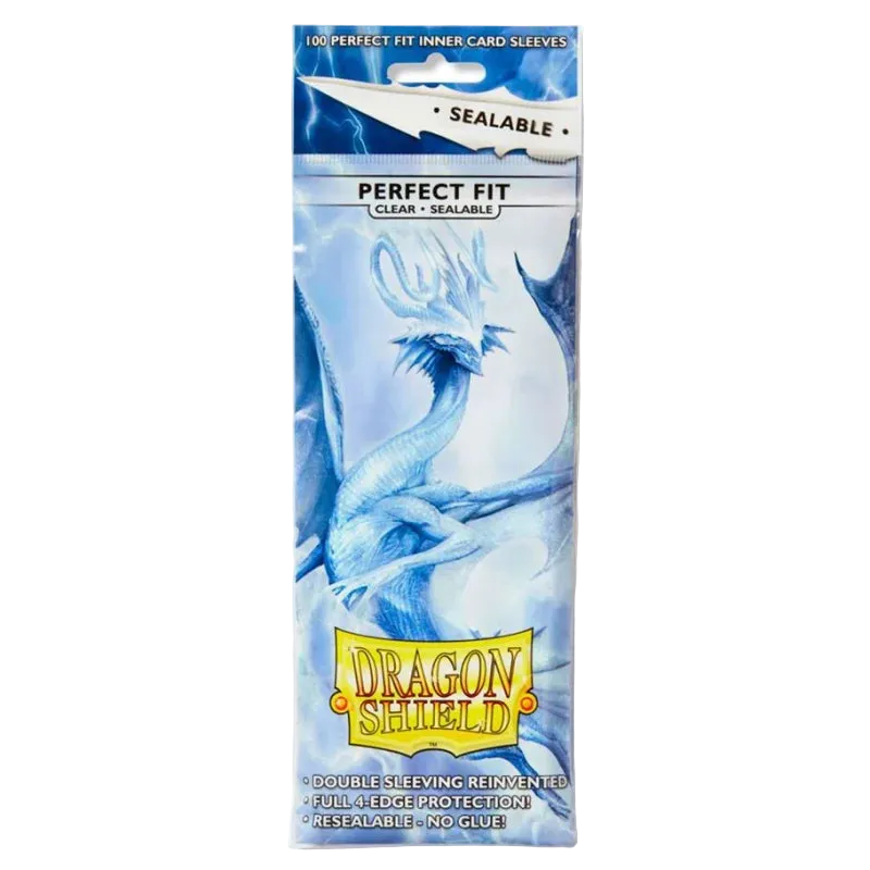 Dragon Shield - Standard Perfect Fit Sealable Sleeves - Clear