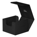 Ultimate Guard Sidewinder Deck Case Black Monocolor XenoSkin Standard Size (133+) Deckboks - Sort