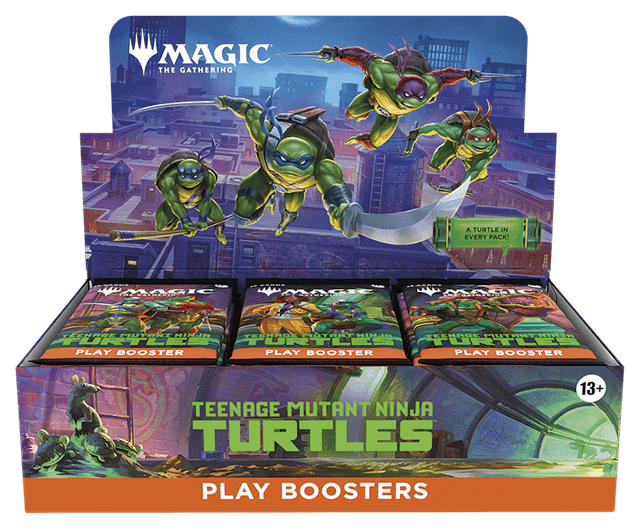 Teenage Mutant Ninja Turtles Play Booster boks