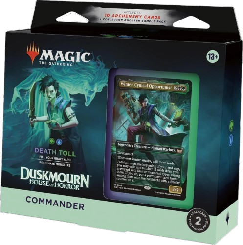 Duskmourn Death Toll Commander Deck