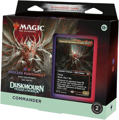 Duskmourn Endless Punishment Commander Deck