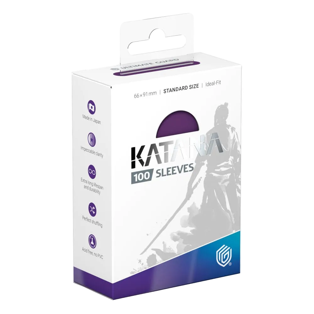 Ultimate Guard Katana Sleeves - Standard Size (100 Sleeves) - Iris Bloom