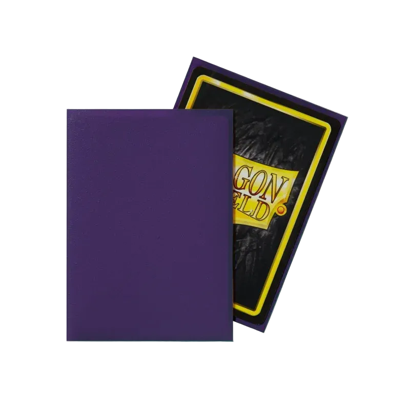Dragon Shield - Standard Size Matte Sleeves (100 Sleeves) - Purple / Lilla