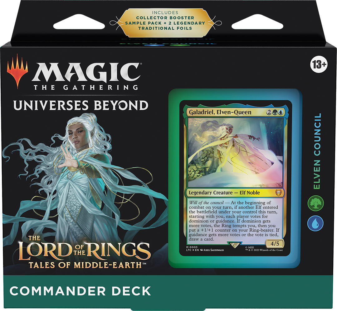 Lord of The Rings Elven Council Commander Deck