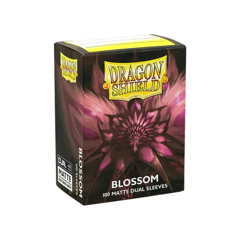 Dragon Shield - Standard Size Dual Matte Sleeves (100 Sleeves) Blossom