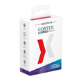 Ultimate Guard Cortex Sleeves Matte - Standard Size (100 Sleeves) - Red / Rød