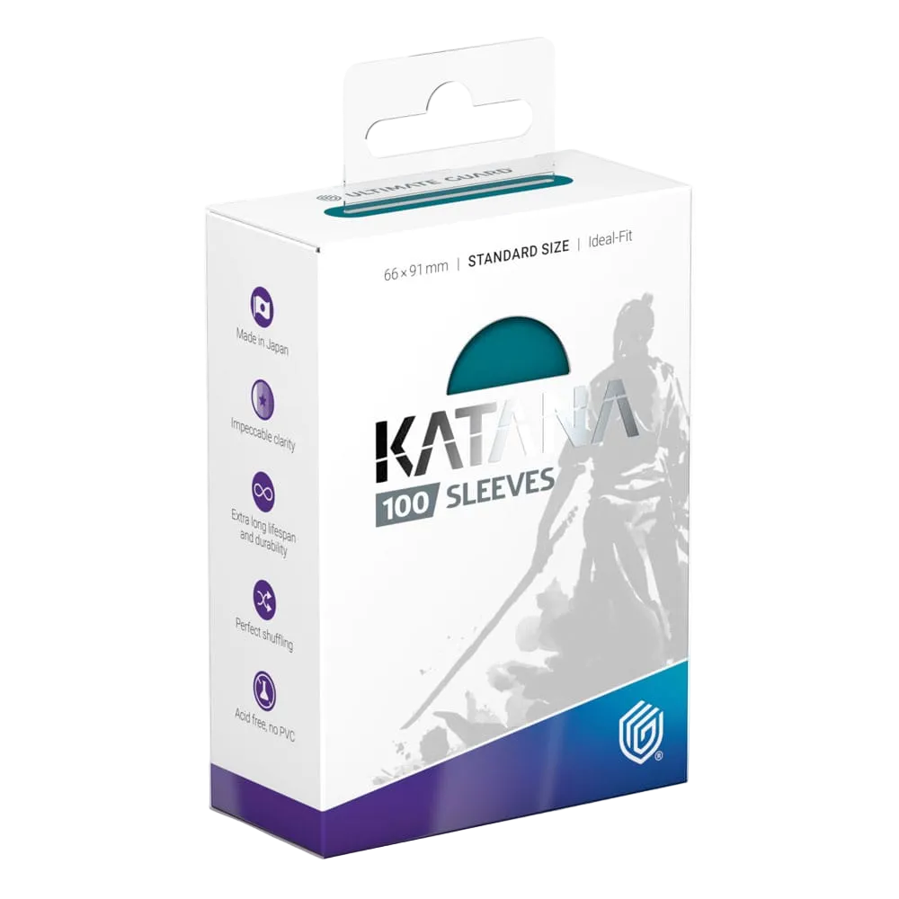 Ultimate Guard Katana Sleeves - Standard Size (100 Sleeves) - Great Wave