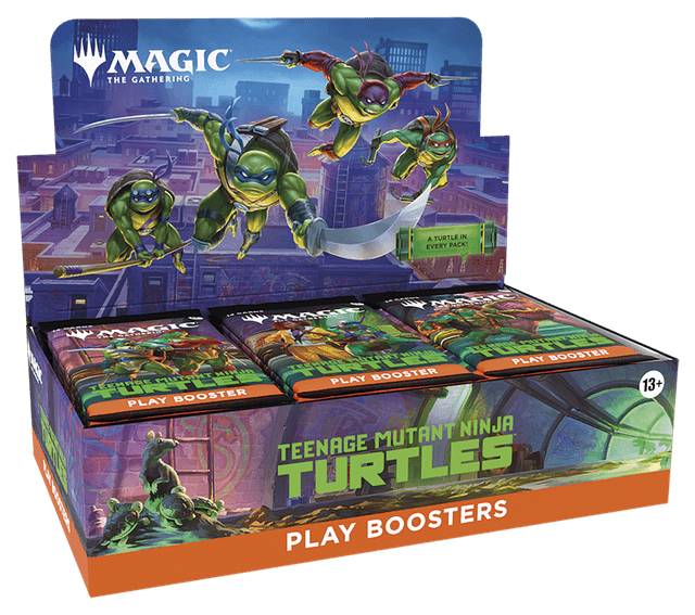 Teenage Mutant Ninja Turtles Play Booster boks