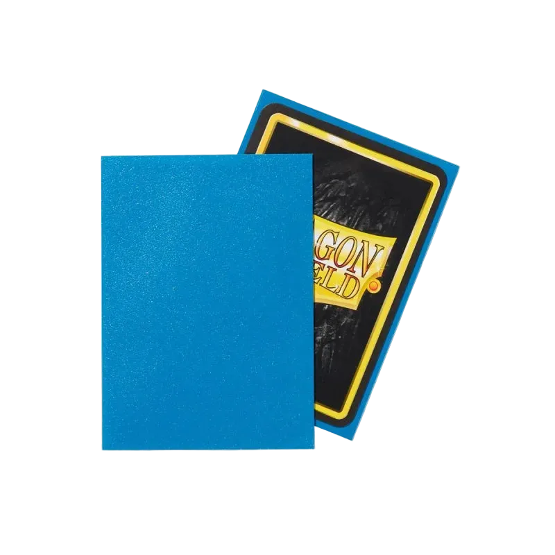 Dragon Shield - Standard Size Matte Sleeves (100 Sleeves) - Sapphire / Blå