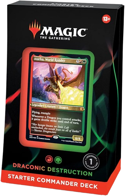 Draconic Destruction Starter Commander Deck