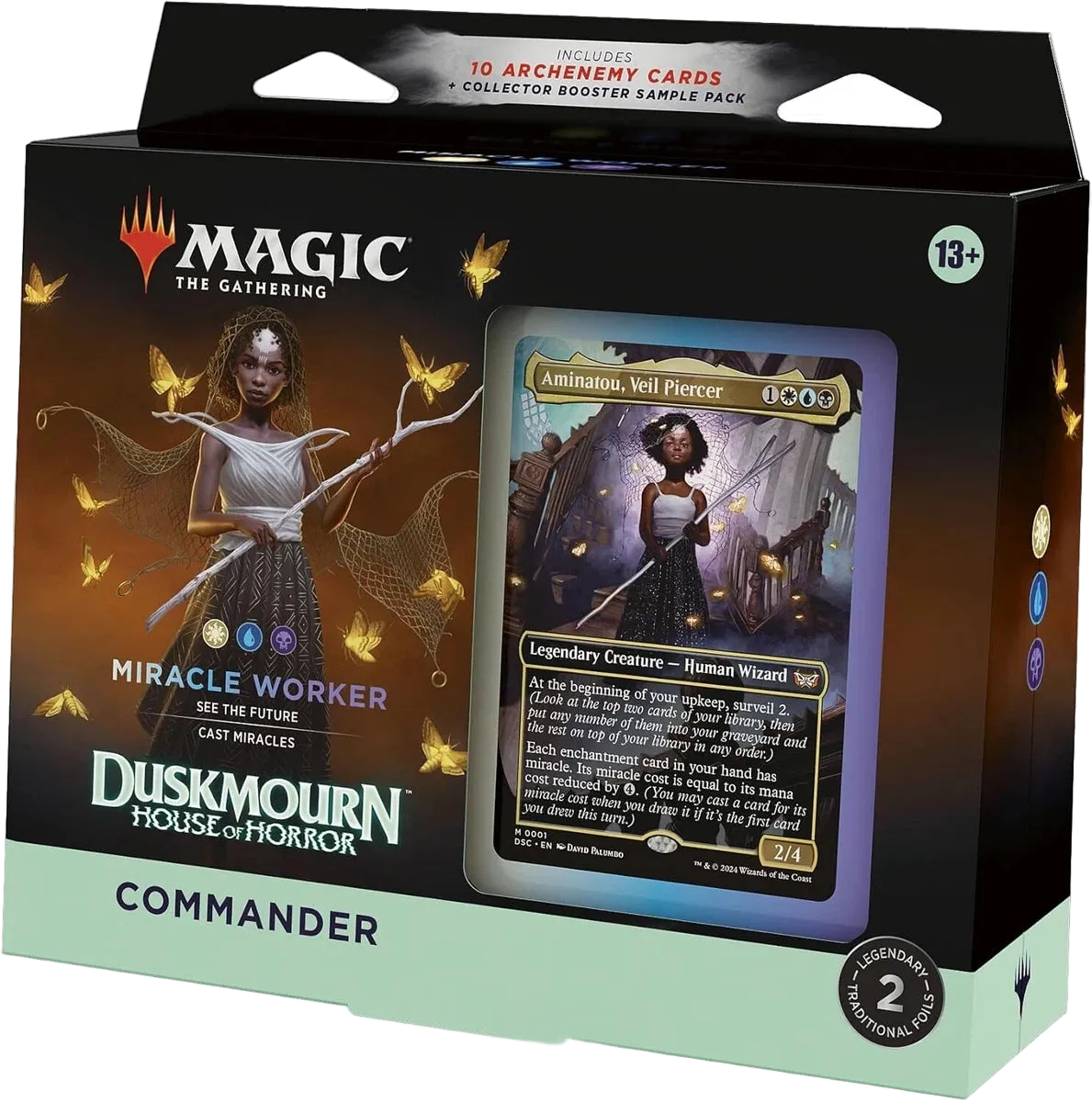 Duskmourn Miracle worker Commander Deck