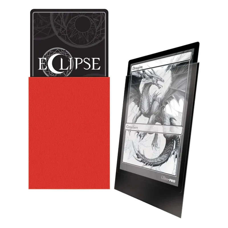 Ultra Pro - Standard Sleeves - PRO-Matte Eclipse (100 Sleeves) - Apple Red