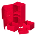 Ultimate Guard - Twin Flip`n`Tray 266+ Xenoskin - Red / Rød