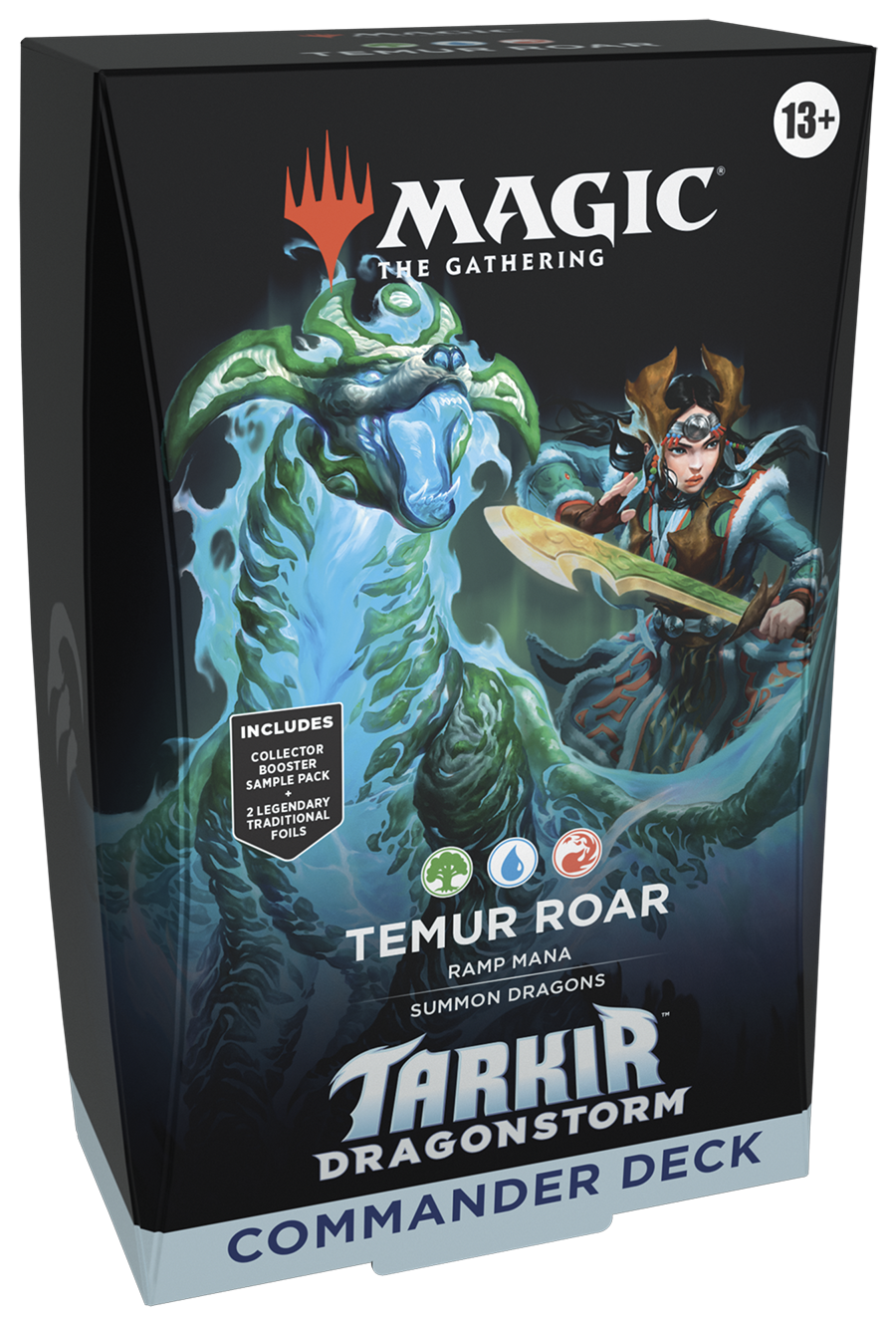 Tarkir Dragonstorm Temur Roar Commander Deck