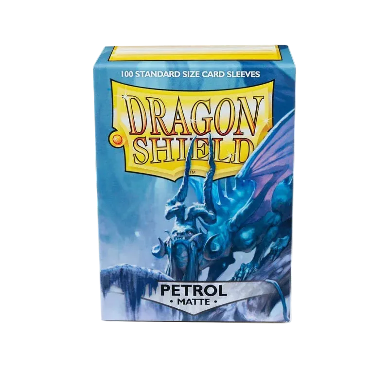 Dragon Shield - Standard Size Matte Sleeves (100 Sleeves) - Petrol