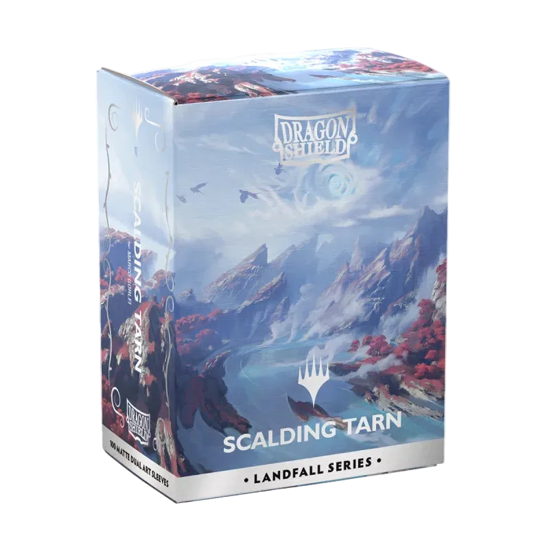 Dragon Shield - Standard Size Sleeves (100 Sleeves) Matte Dual Art - Scalding Tarn