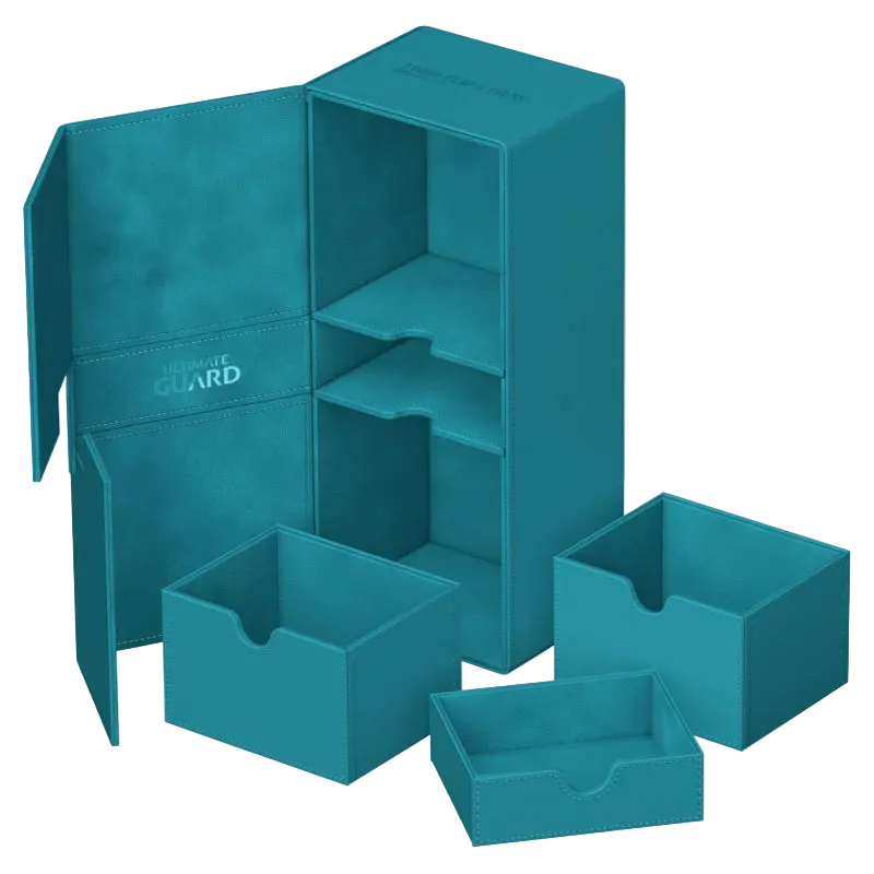 Ultimate Guard - Twin Flip`n`Tray 266+ Xenoskin - Petrol