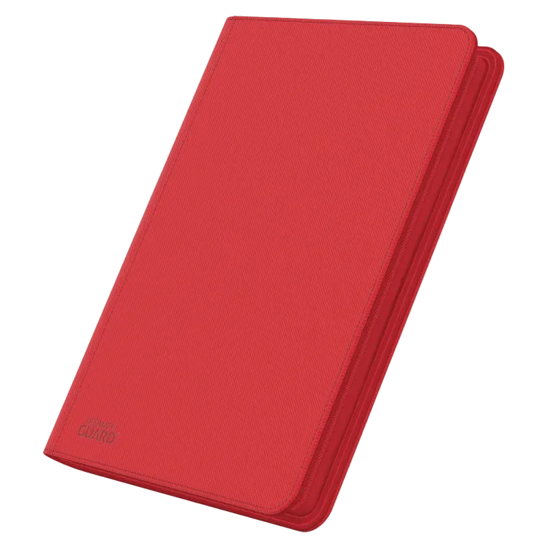 Ultimate Guard – Zipfolio 320 – 16‑Pocket XenoSkin - Rød